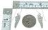 Southwestern Turquoise And Silver Hook Dangle Earrings YX78817